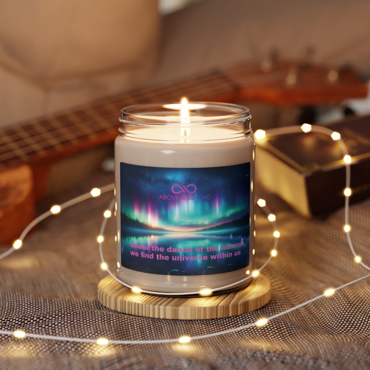 Mystical Aurora Over Silent Waters Candle, 9oz